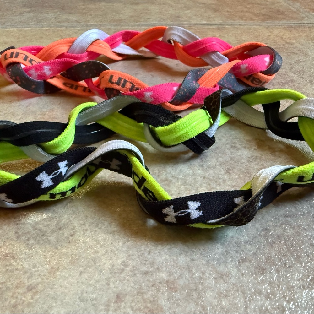 Under Armour Orange and Pink Belt Accessory